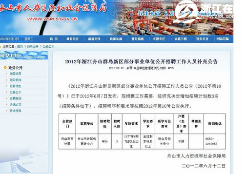 丰镇市审计局最新招聘概览