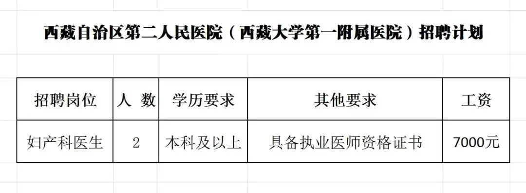 普兰县医疗保障局最新招聘启事