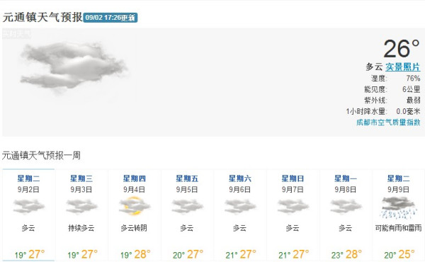 三口镇最新天气预报详解